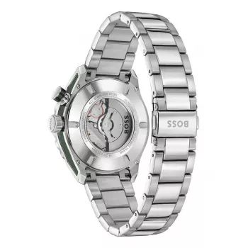 BOSS Orologio uomo 1514178 42mm acciaio inox quadrante blu cronografo