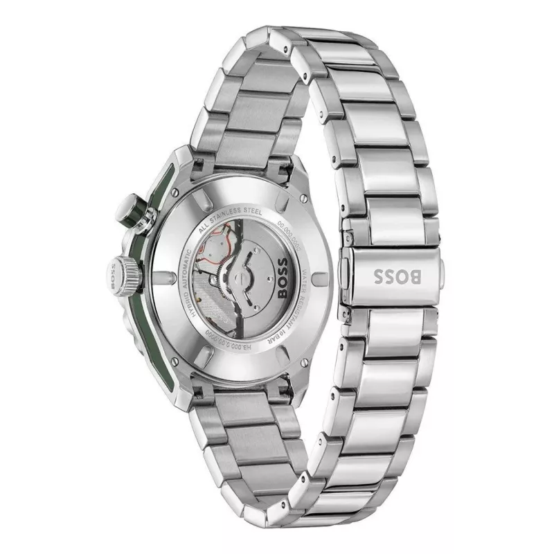 BOSS Orologio uomo 1514178 42mm acciaio inox quadrante blu cronografo