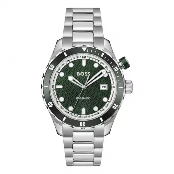 BOSS Orologio uomo 1514178 42mm acciaio inox quadrante blu cronografo