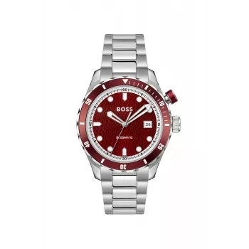 BOSS orologio da uomo 1514179 42mm acciaio inox quadrante blu cronografo