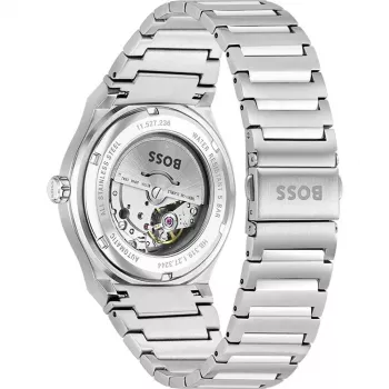 BOSS Orologio uomo 1514186 41mm acciaio inox quadrante blu cronografo
