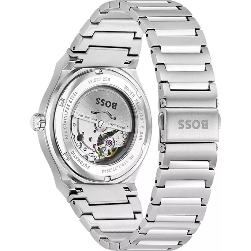 BOSS Orologio uomo 1514186 41mm acciaio inox quadrante blu cronografo
