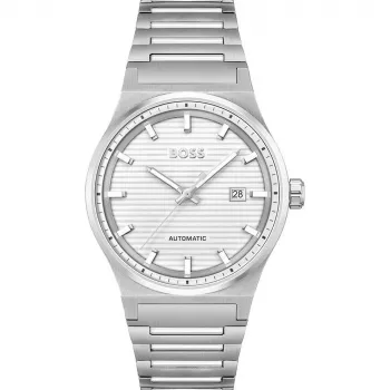 BOSS Orologio uomo 1514186 41mm acciaio inox quadrante blu cronografo