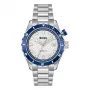 BOSS orologio uomo 1514212 42mm acciaio quadrante blu cronografo