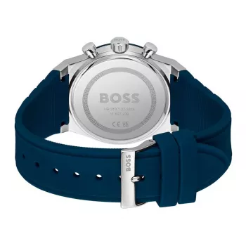 BOSS Orologio uomo 1514243 41mm acciaio inox quadrante blu cronografo