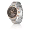 BOSS orologio uomo 1514252 44mm al quarzo cronografo acciaio inox silicone nero