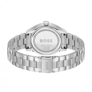 BOSS Peak Orologio al quarzo unisex 38mm Acciaio inox Quadrante nero