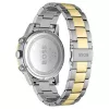 BOSS Skymaster Orologio da uomo al quarzo cronografo 1514163 44mm quadrante blu maglia in acciaio inox