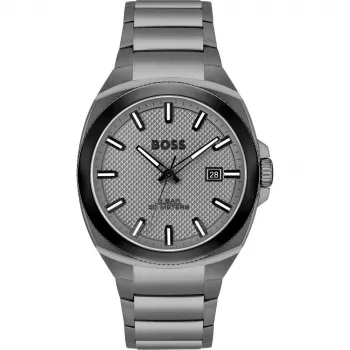 BOSS Skymaster orologio uomo al quarzo 1514137 41mm quadrante blu acciaio inox mesh