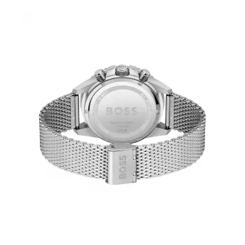 Orologio cronografo uomo BOSS Velocity 1513905 46mm silicone nero