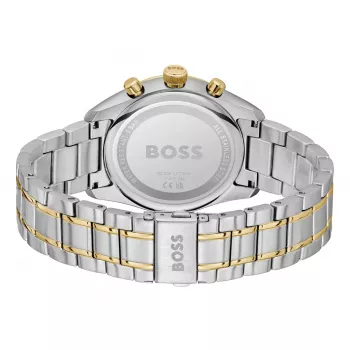 BOSS Velocity Orologio uomo cronografo al quarzo 1514227 44mm silicone nero