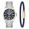 BOSS Orologio uomo 1570191 (41mm) Pilot Edition al quarzo acciaio inox pelle marrone