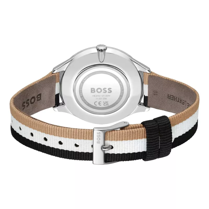 BOSS orologio donna 1502694 quarzo analogico 35mm argento acciaio inox mesh