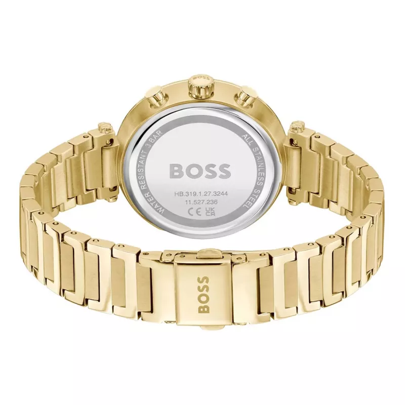 BOSS orologio donna 1502775 al quarzo analogico 36mm acciaio inox mesh argento