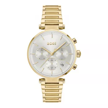 BOSS orologio donna 1502775 al quarzo analogico 36mm acciaio inox mesh argento