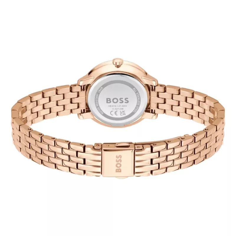 BOSS Orologio donna 1502820 Al quarzo 28mm Acciaio inox Maglia Argento