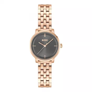 BOSS Orologio donna 1502820 Al quarzo 28mm Acciaio inox Maglia Argento