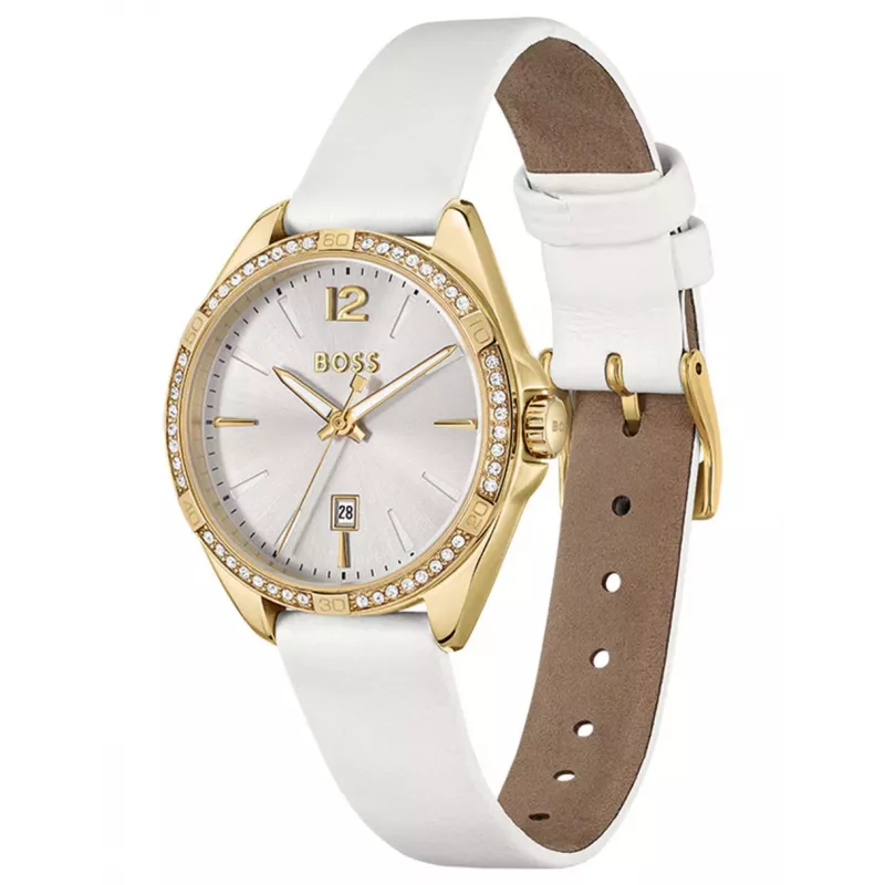 BOSS Orologio donna Purity 1502619 al quarzo analogico 39mm argento acciaio inox mesh