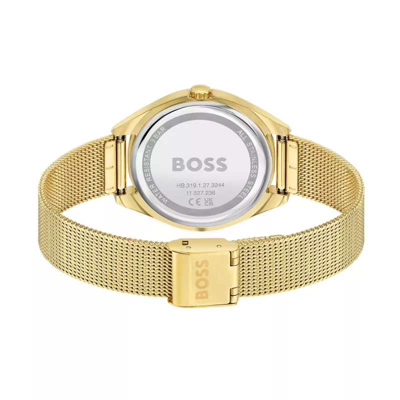 Orologio al quarzo donna BOSS Purity 1502669 37mm argento acciaio inox mesh
