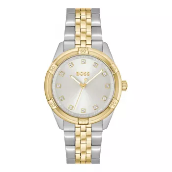 BOSS Orologio donna 1502700 36mm argento acciaio inox al quarzo