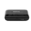BOYA BOYALINK-TX sistema microfonico wireless, 2,4 GHz, 1 ricevitore e 2 trasmettitori, autonomia della batteria ultra lunga, nero