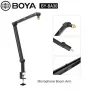 BOYA BY-BA30 Braccio a giraffa per microfono, acciaio, nero