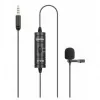 BOYA BY-M1S microfono lavalier omnidirezionale, connettore 3,5 mm, nero
