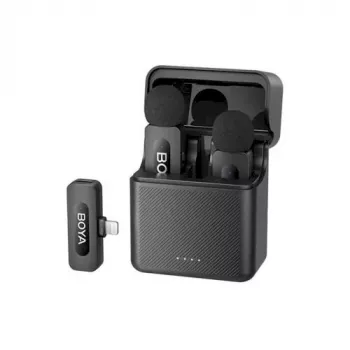 BOYA BY-V3 Microfono wireless per dispositivi Lightning iOS
