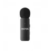 BOYA BY-V4 sistema microfonico wireless 2,4GHz con 4 trasmettitori e 1 ricevitore (connettore da 3,5mm) nero