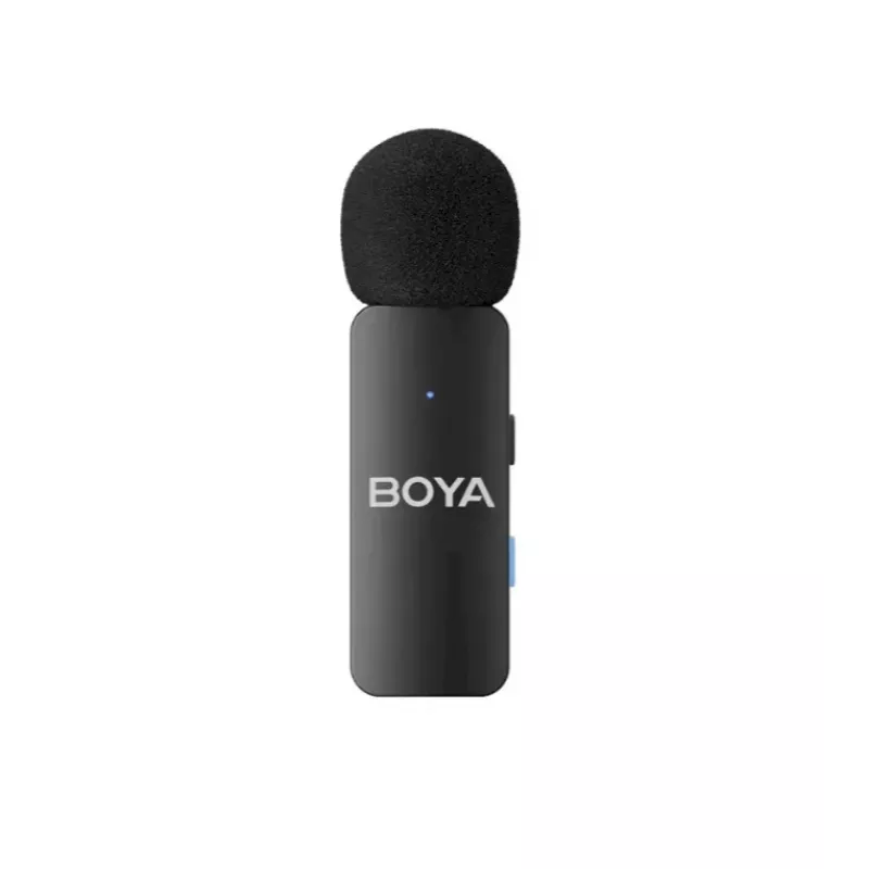 BOYA BY-V4 sistema microfonico wireless 2,4GHz con 4 trasmettitori e 1 ricevitore (connettore da 3,5mm) nero