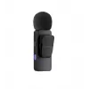 BOYA BY-V4D Sistema di microfoni wireless con 4 trasmettitori e 1 ricevitore Lightning (nero)