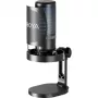 Microfono a condensatore con filo BOYA K3, omnidirezionale, riduzione del rumore, monitoraggio in tempo reale, USB Type-C, nero
