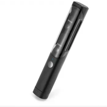 BOYA Magic-02 Microfono wireless con cuffia 2,4 GHz USB-C/Lightning/3,5 mm nero