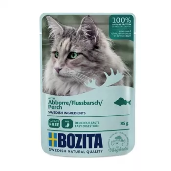 Bozita 3635 Perch Chunks in Jelly - Cibo umido per gatti - 85g