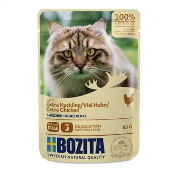 Bozita HiS Extra pollo cibo umido per gatti 85g