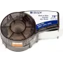 Brady M21-750-461 nastro etichettatrice continuo in poliestere B-461, nero su bianco, 19,05 mm x 6,4 m, adesivo permanente 110933