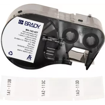 BRADY M4-143-427 Etichetta per BMP41/BMP51/M511 - poliolefina bianca, 41,28 mm x 2,13 m