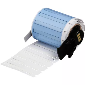 BRADY PermaSleeve rotolo di etichette termorestringenti, bianco, 19.05mm x 4.87m