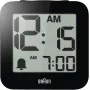 Braun BC 25 BP sveglia al quarzo nera con annuncio vocale (67711)