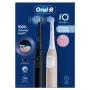 Braun Oral-B iO Series 2 Spazzolino elettrico Night Black/Calm Pink con secondo manico