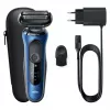 Braun Series 61 - B1000s rasoio elettrico umido e asciutto blu
