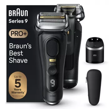 Braun Series 9 Pro+ 9560cc Rasoio nero