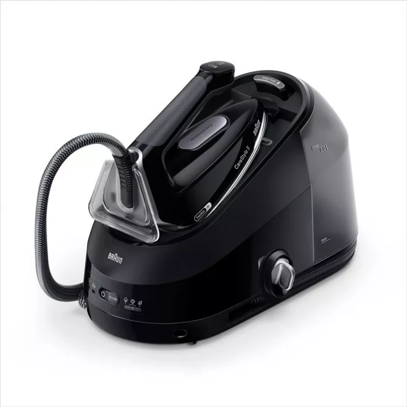 BRAUN Generatore di vapore IS5249BK - 2400 W, 7,5 bar, serbatoio 2 L, nero/grigio
