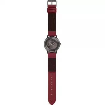 Breil orologio uomo TW1737 35mm acciaio inox quarzo analogico nero quadrante argento cinturino