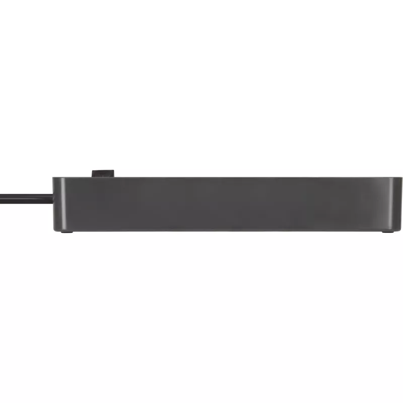 Brennenstuhl Ecolor Ciabatta 4 prese con 2x USB-C, 1x USB-A, cavo 1,5m, interruttore di sicurezza, nero/antracite