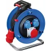 Brennenstuhl Garant CEE 1 avvolgicavo H07RN-F 5G2.5 20m 3 prese CEE IP44 nero 400V 16A 1237990