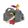 BRIO World gru e tunnel montano set ferrovia in legno
