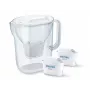 Caraffa filtrante Brita Style Essential+ con 2 cartucce MaxtraPro PP (2,4 l, bianco)