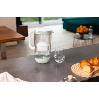 BRITA Style Glass Caraffa filtrante 2,5 l con filtro MAXTRA PRO - menta