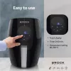 Brock AFD 3502 BK friggitrice ad aria 3,5L 1200W nero
